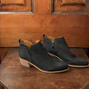 Franco Sarto suede booties